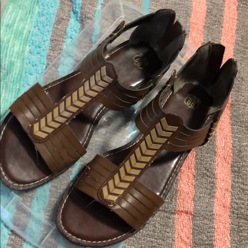 Route 66 Gladiator Sandals